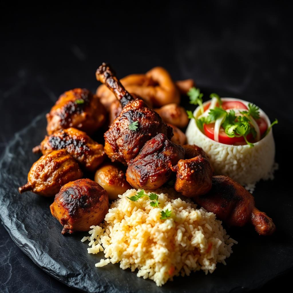 Mixed grill platter
